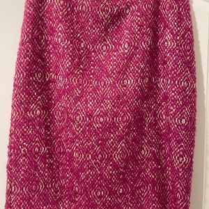 J Crew Textured Wool J Crew No.2 Pencil Skirt Size 6